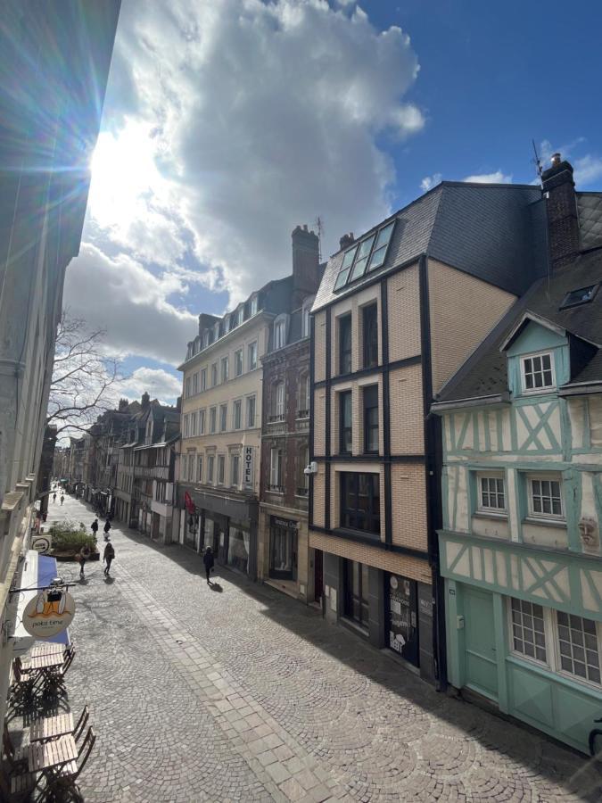 Charmant F2 Centre Ville De Rouen Lägenhet Exteriör bild